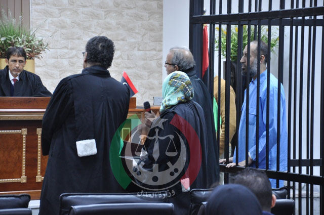 محاكمة الساعدي القذافي1