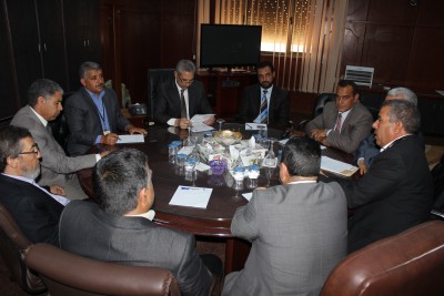 اجتماع وزير العدل بعدد من رؤساء الهيئات