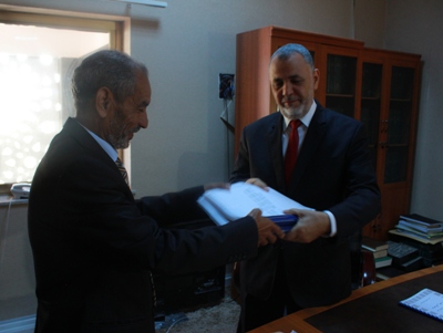 تسليم واستلام المجلس 15-6-2015