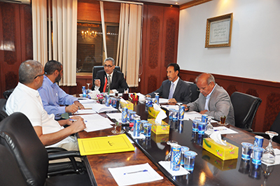 اجتماع لجنة التعويضات