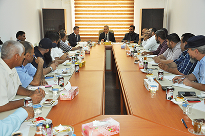 اجتماع الوزير مؤسسات الاصلاح