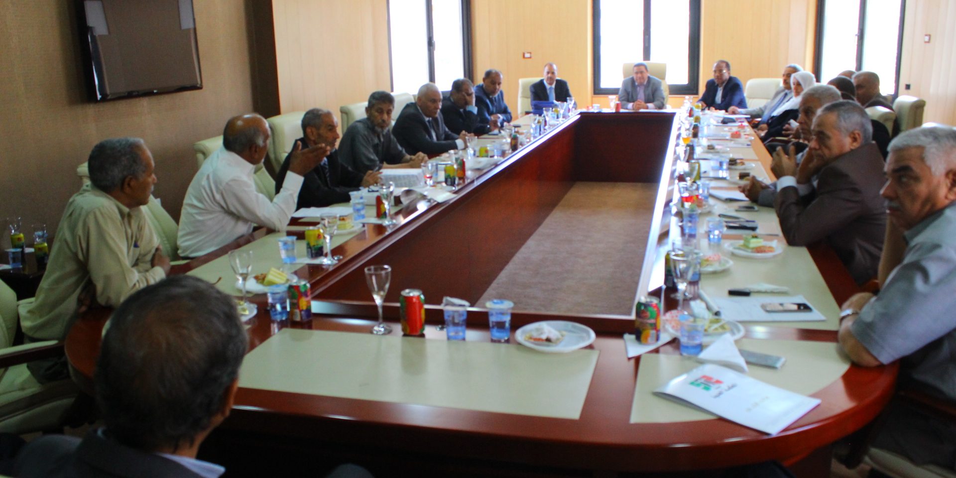 تسليم واستلام بين أعضاء المجلس الأعلى للقضاء السابقين والمنتخبين 11 يوليو 2016