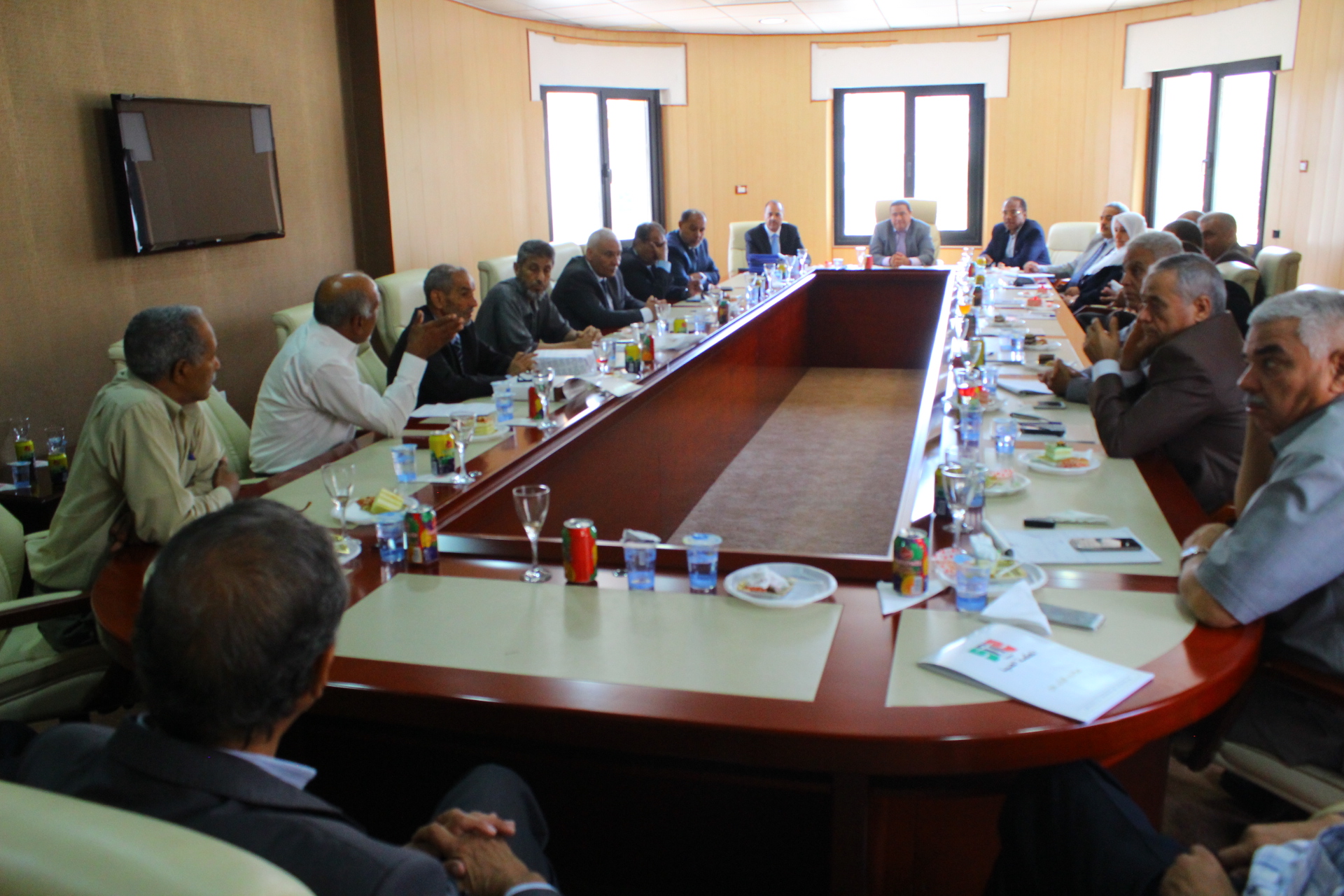 تسليم واستلام بين أعضاء المجلس الأعلى للقضاء السابقين والمنتخبين 11 يوليو 2016