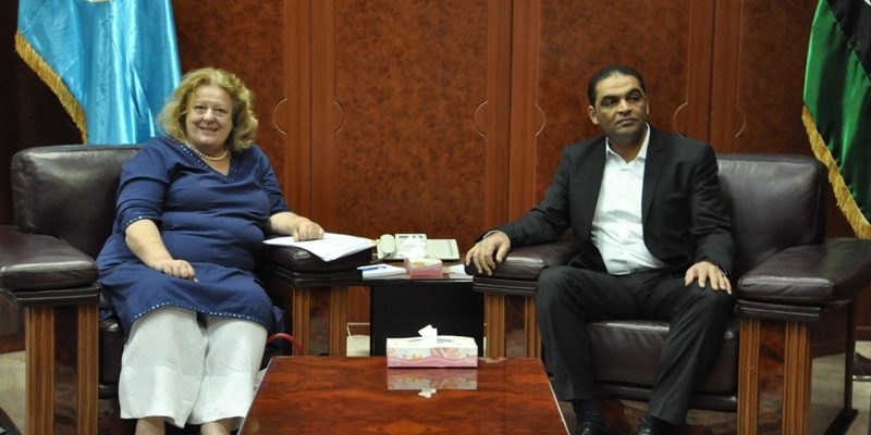 نائبة رئيس بعثة الامم المتحدة للدعم في ليبيا