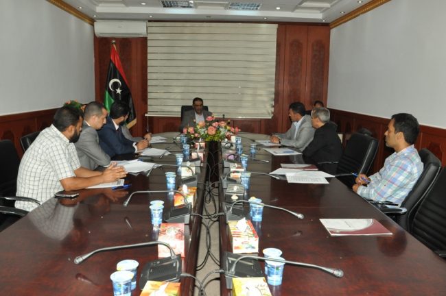 اجتماع الوزير بمدراء الادارات 9/10/2017