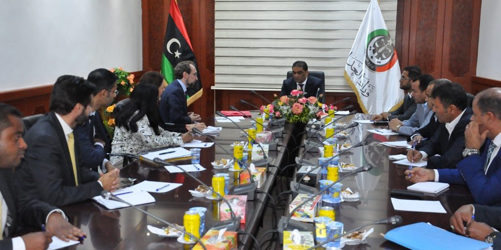 اجتماع الوزير مع المفوض السامي لحقوق الانسان 10/10/2017