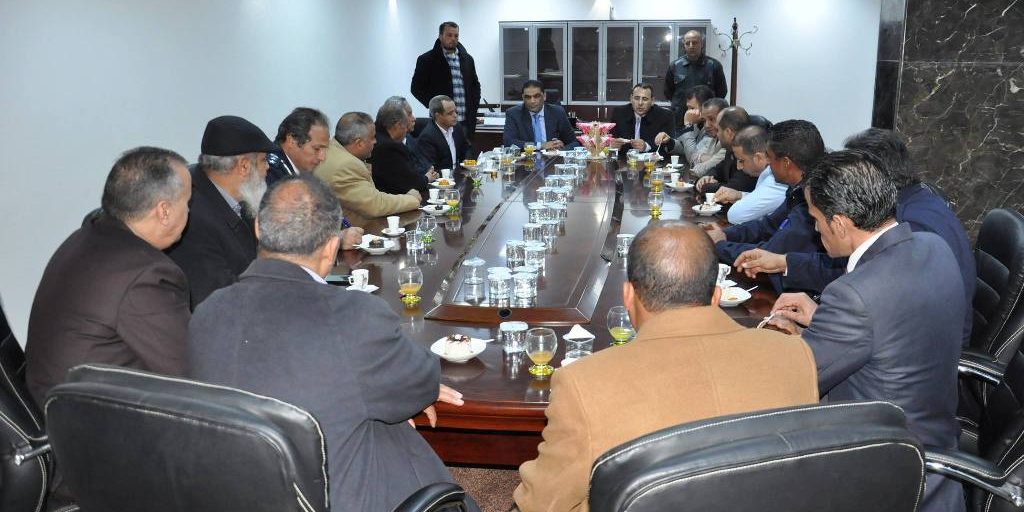 زيارة الوزير لمركز انتخاب العزيزية