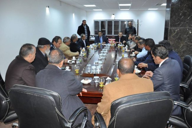 زيارة الوزير لمركز انتخاب العزيزية