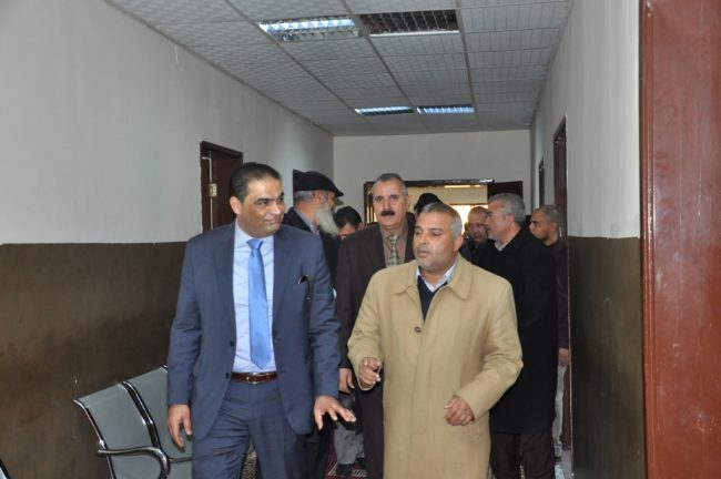 زيارة الوزير لمحكمة الزهراء والسواني