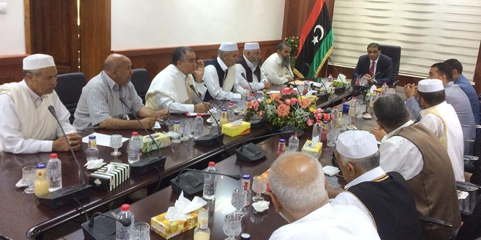 لجنة الاتفاق الشامل عن بلديات الساحل الغربي تعرض مشروع الاتفاق على وزير العدل