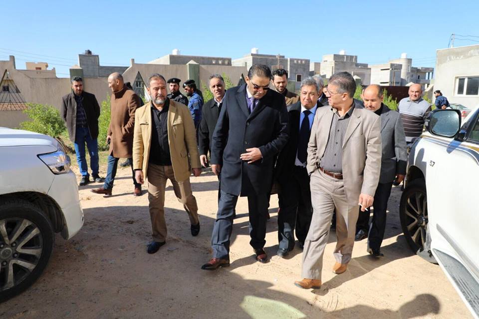 معالي وزير العدل في زيارة للمقار العدلية بتاجوراء (5)