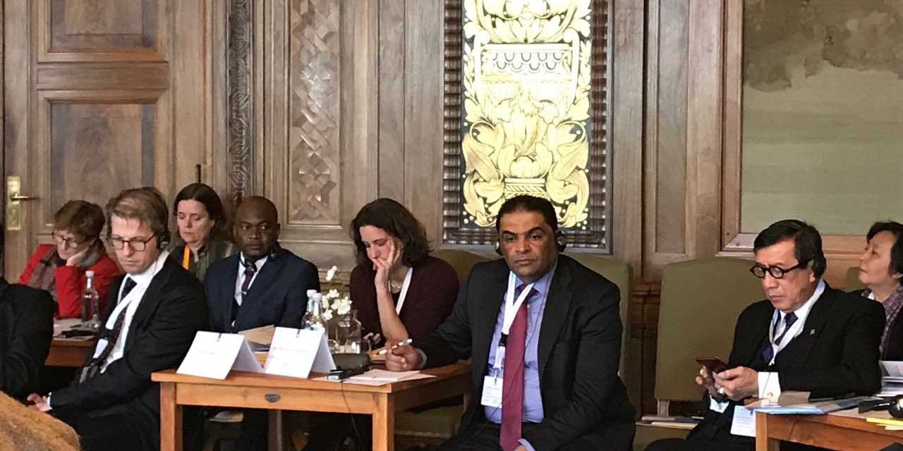 وزير العدل بحكومة الوفاق الوطني يشارك في اعمال المؤتمر الوزاري حول الوصول للعدالة (1)