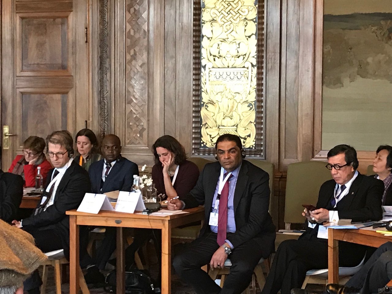 وزير العدل بحكومة الوفاق الوطني يشارك في اعمال المؤتمر الوزاري حول الوصول للعدالة (1)