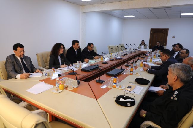 اجتماع لتقييم احتياجات التدريب الخاصة بمدراء السجون في ليبيا