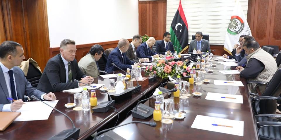 وزير العدل يلتقي رئيس البعثات المدنية للاتحاد الأوروبي1