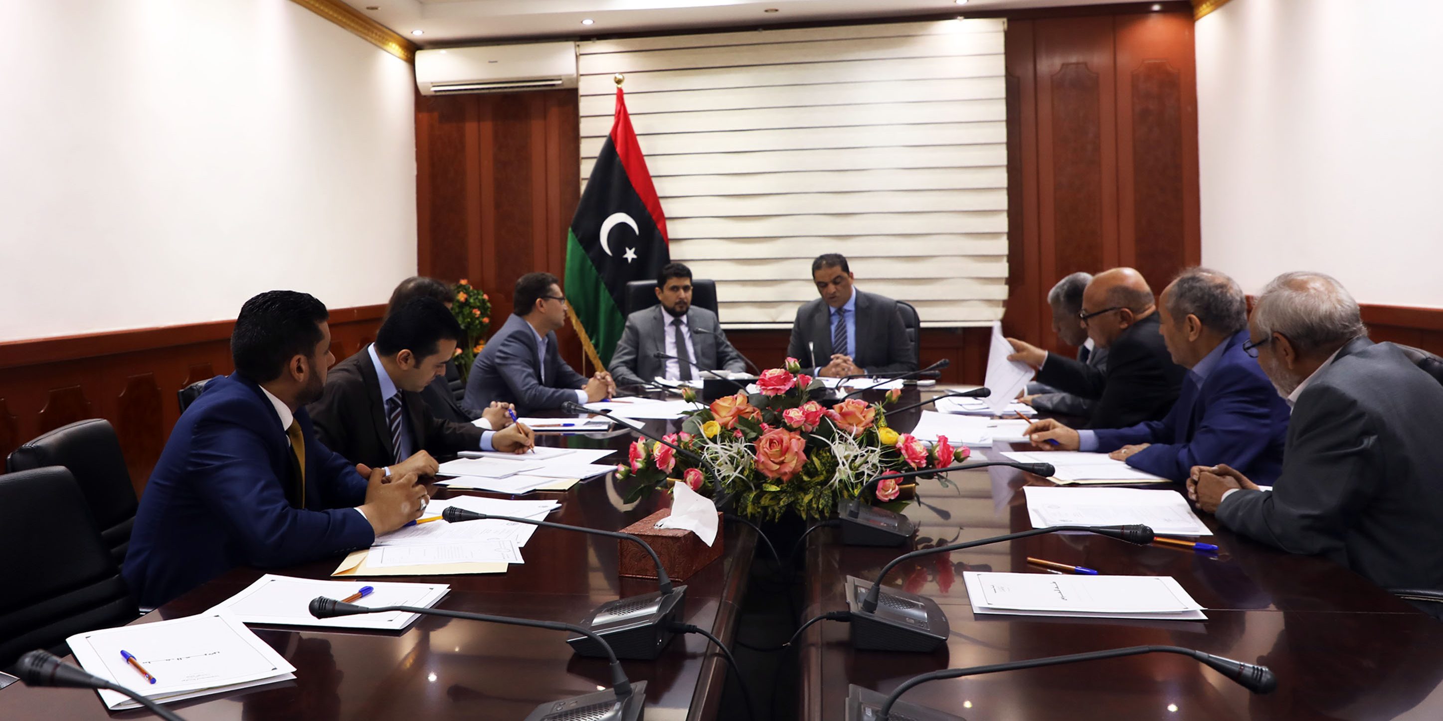 اجتماع لجنة دراسة و متابعة الاحكام الصادرة على اصول الدولة الليبية بالخارج