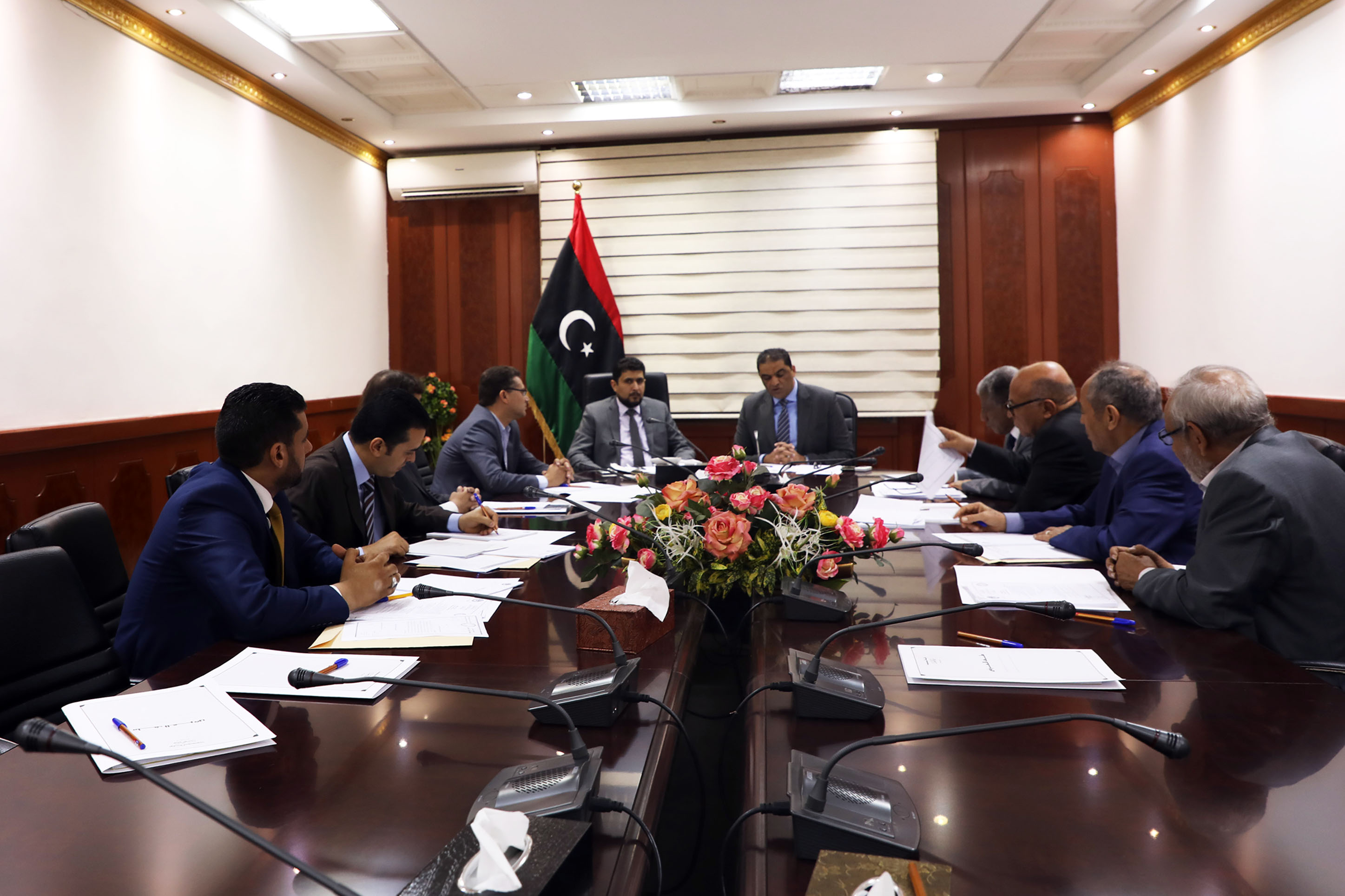 اجتماع لجنة دراسة و متابعة الاحكام الصادرة على اصول الدولة الليبية بالخارج