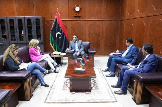 زيارة بعثة الأمم المتحدة للدعم في ليبيا لوزارة العدل 2