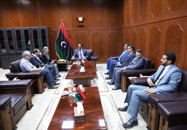 زيارة بعثة اللجنة الدولية للصليب الأحمر لوزارة العدل