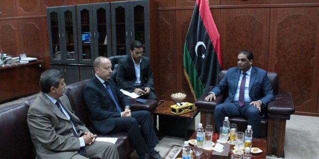 وزير العدل يستقبل رئيس بعثة الاتحاد الأوروبي للمساعدة في الإدارة المتكاملة للحدود 1