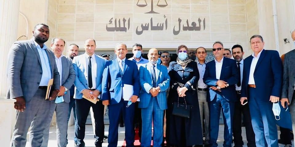 معالي وزيرة العدل تجري زيارة إلى محكمة استئناف البيضاء