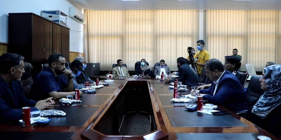 معالي وزيرة العدل تزور #محكمة_المرج_الابتدائية