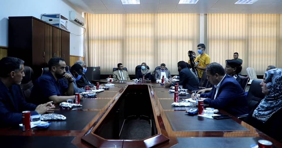 معالي وزيرة العدل تزور #محكمة_المرج_الابتدائية