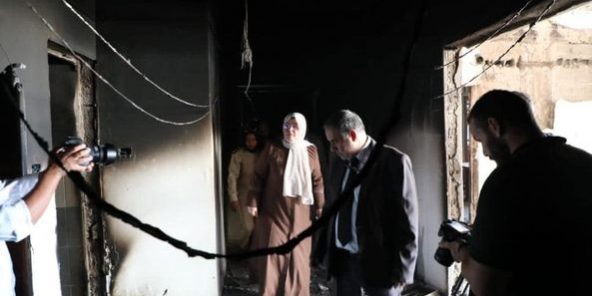 وزيرة العدل تتفقد فرع مصلحة التسجيل العقاري طرابلس.