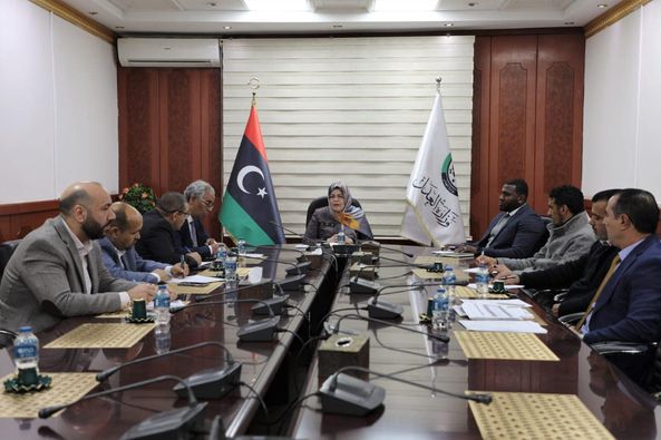 معالي وزيرة العدل تجتمع بمدراء الادارات والمكاتب بوزارة العدل9