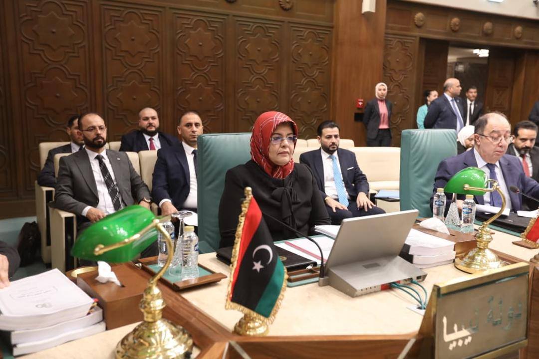 معالي وزيرة العدل تشارك في اجتماعات الدورة الحادية والأربعين لمجلس وزراء العدل العرب (3)